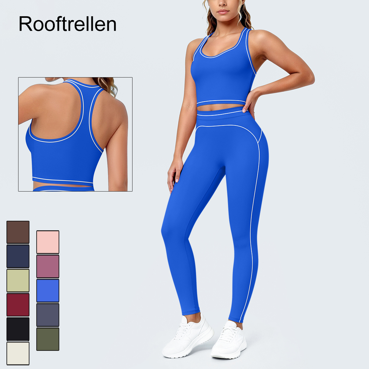 Yoga Fitness Kleidung - Conjunto de yoga deportivo de verano