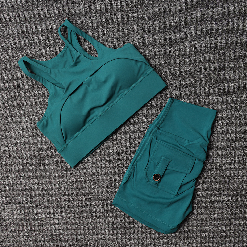 Pantalones cortos deportivos,  - Yoga Fitness Kleidung reseña y precio