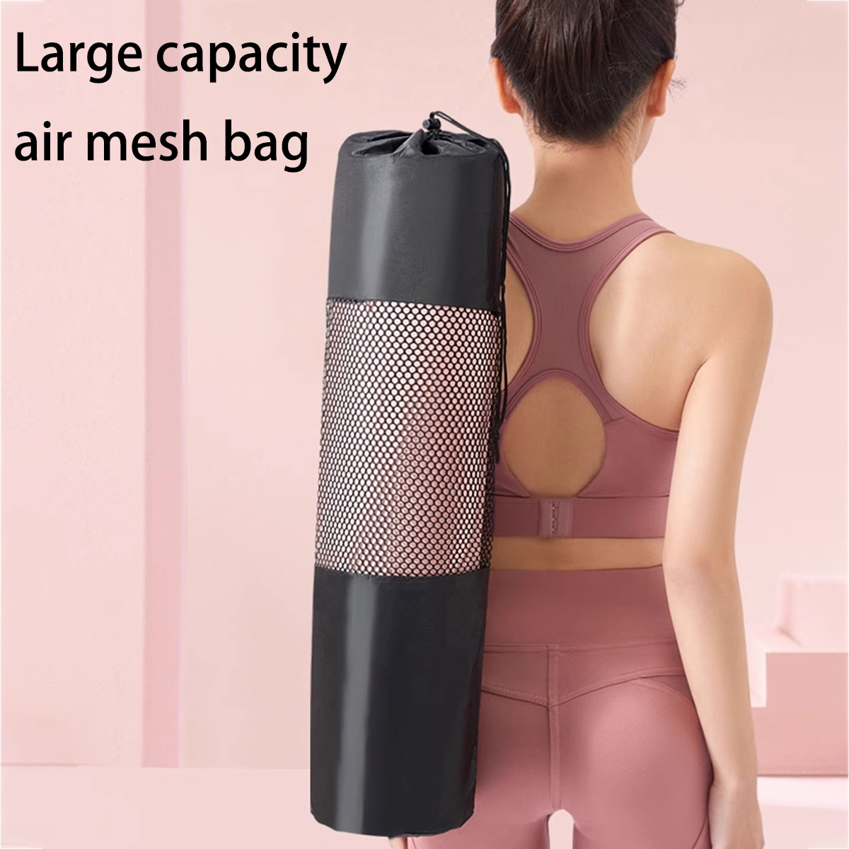 1 bolsa de malla transpirable  - Yoga Fitness Tapis reseña y precio