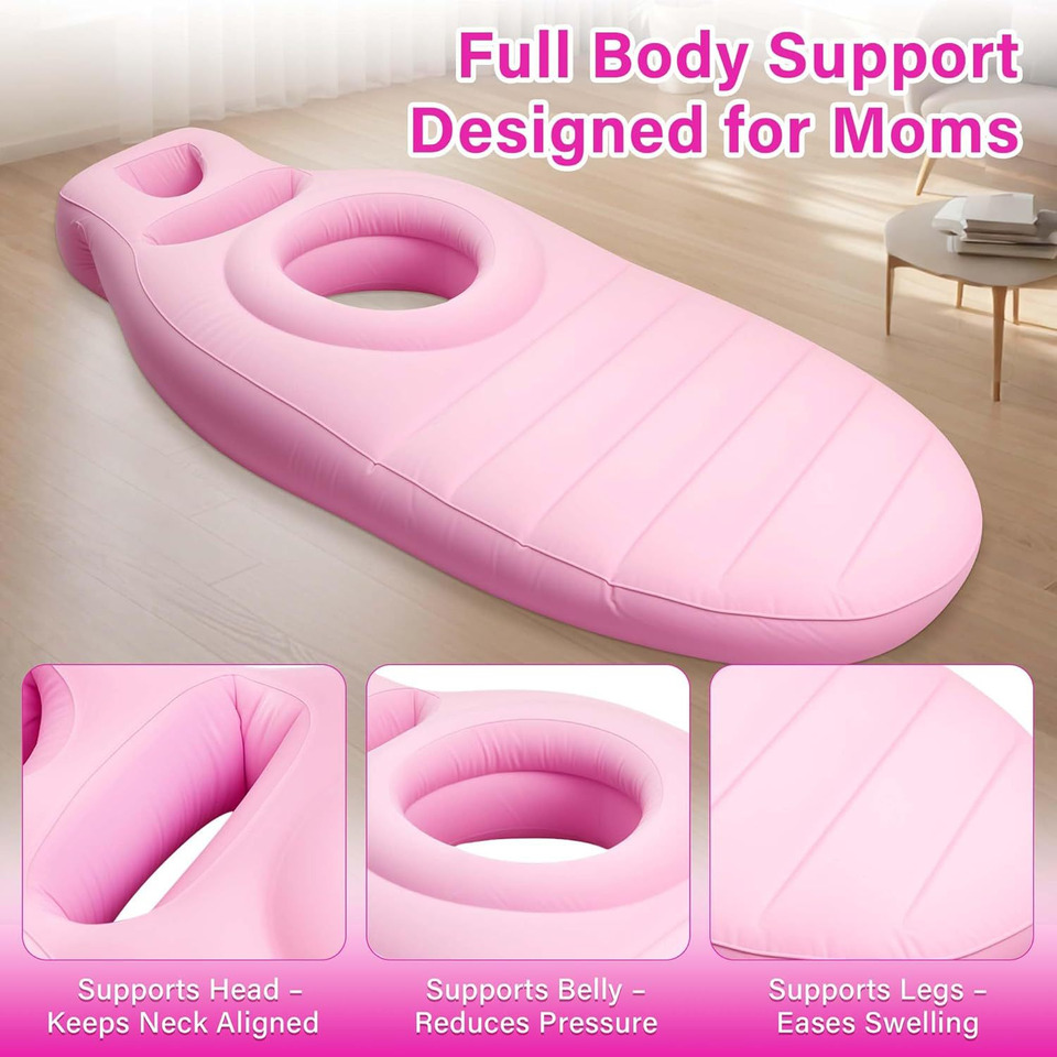 Almohada inflable para embaraz - Yoga Fitness Tapis reseña y precio