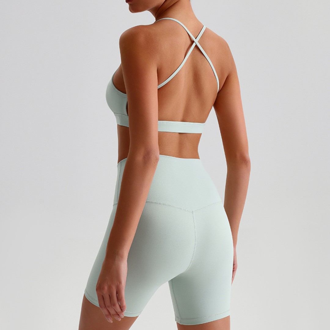 Conjunto de Yoga y gimnasio pa - Yoga Fitness Kleidung reseña y precio