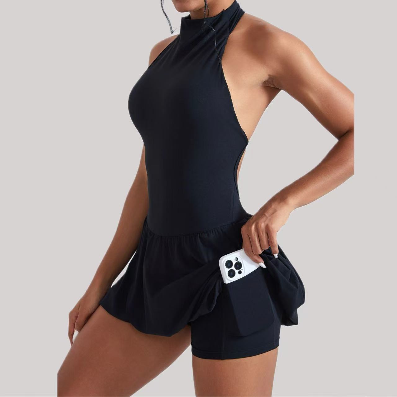 Ningyu-vestido de tenis de Gol - Yoga Fitness Group reseña y precio