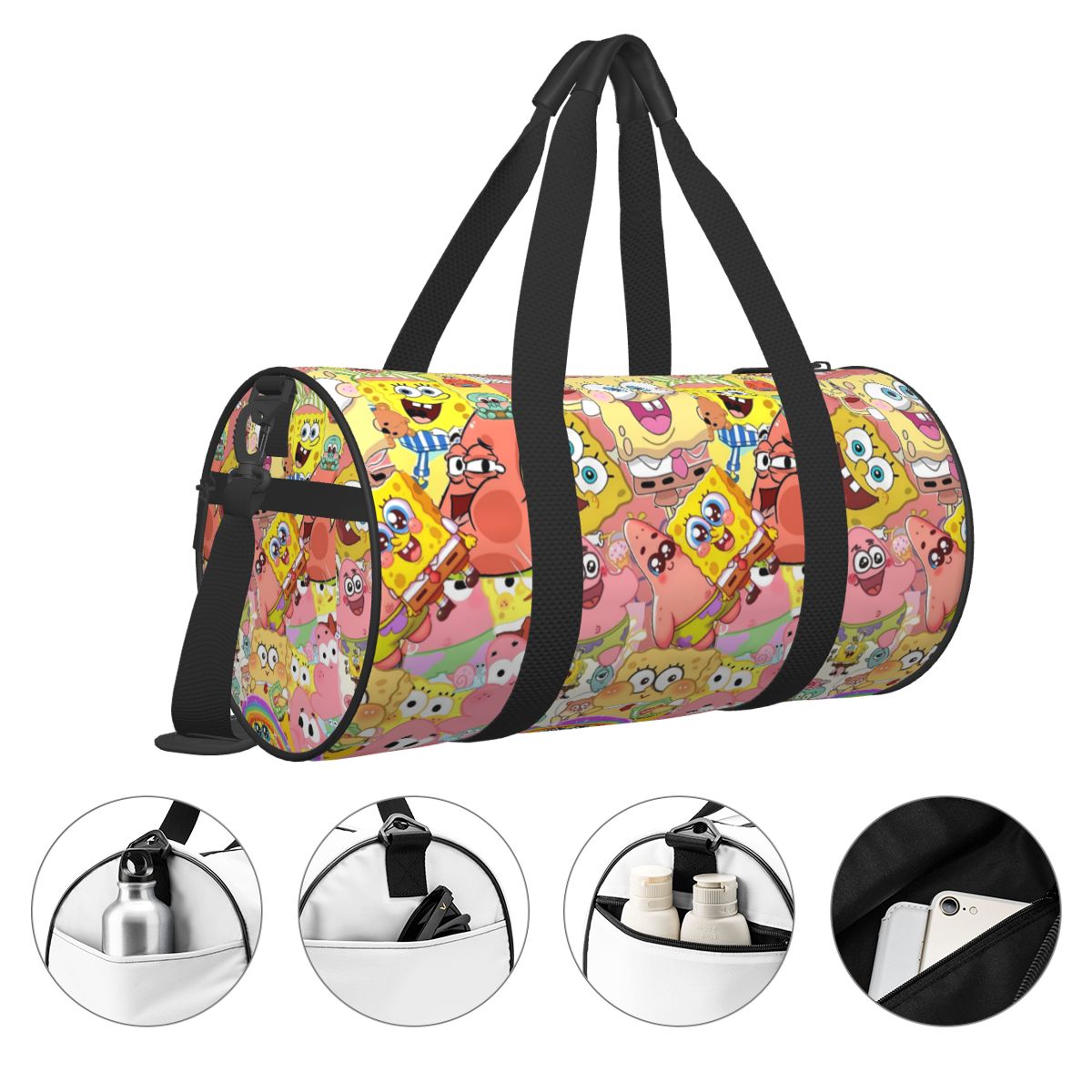 Bolsa de Viaje S-SpongeBobed e - Yoga Fitness Group reseña y precio